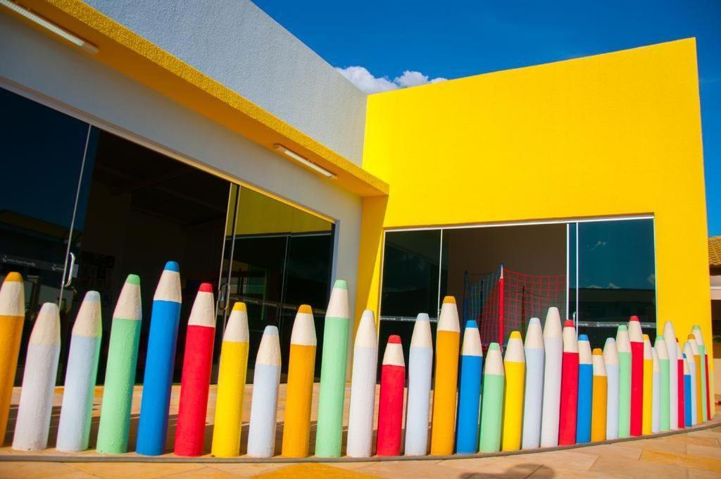 Lacqua Diroma V Apt Localizado Proximo A Portariaparque Aquatico Completo Nao Dispomos De Roupa De Cama E Banho Caldas Novas Eksteriør billede